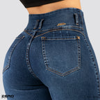 Jeans Skinny Tiro Alto 3706