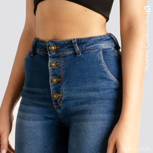 Mom Jeans Tiro Alto S7245