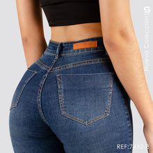 Cargar imagen en el visor de la galería, Jeans Skinny Tiro Alto  S7432-B