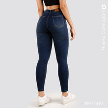 Cargar imagen en el visor de la galería, Jeans Skinny Tiro Alto S7495