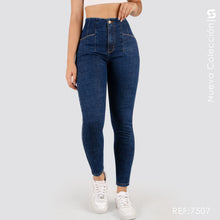 Cargar imagen en el visor de la galería, Jeans Skinny Tiro Alto S7507