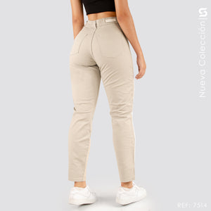 Pantalón Mom Fit Tiro Alto S7514