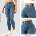 Jeans Skinny Tiro Alto S7540