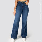 Jeans Mom Flare Tiro Alto S7581
