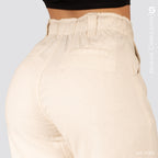 Pantalón Mom Flare Tiro Alto S7589