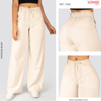 Pantalón Mom Flare Tiro Alto S7589