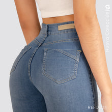 Cargar imagen en el visor de la galería, Jeans Skinny Tiro Alto S7431