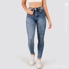 Cargar imagen en el visor de la galería, Jeans Skinny Tiro Alto Premium S7434